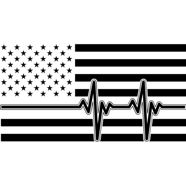 Heartbeat US Flag Thumbnail